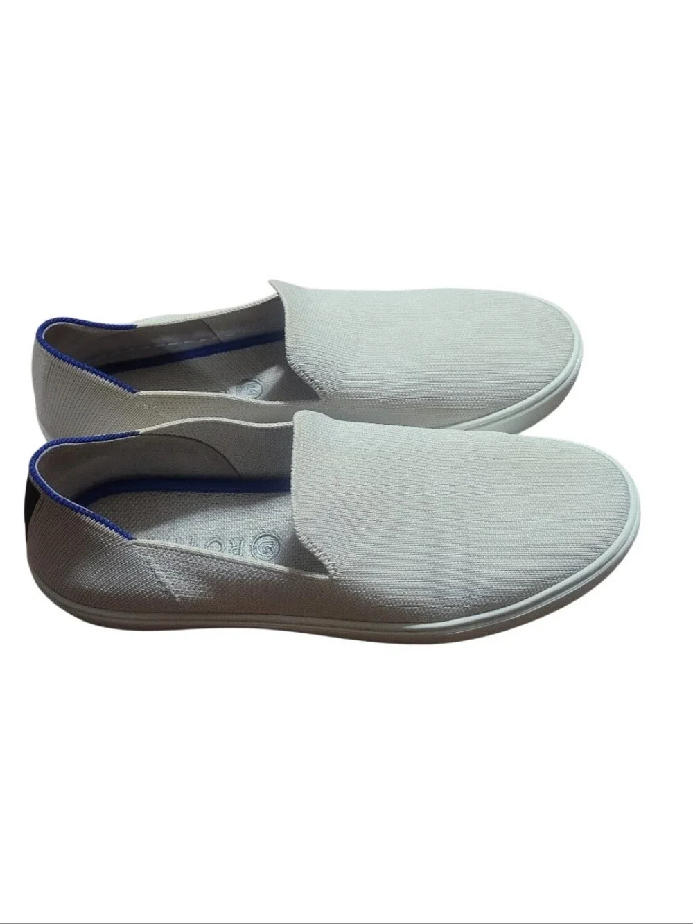 Rothys The Original Slip On Sneaker Beige Sand Women’s Size 9.5 Comfort Shoes
